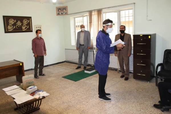 بازدید مدیر امور پردیس های استان کرمانشاه و جمعی از مسئولین اداره کل آموزش و پرورش از فرایند انجام مصاحبه معرفی شدگان چند برابر ظرفیت دانشگاه فرهنگیان  2