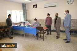 بازدید مدیر امور پردیس های استان کرمانشاه و جمعی از مسئولین اداره کل آموزش و پرورش از فرایند انجام مصاحبه معرفی شدگان چند برابر ظرفیت دانشگاه فرهنگیان  3