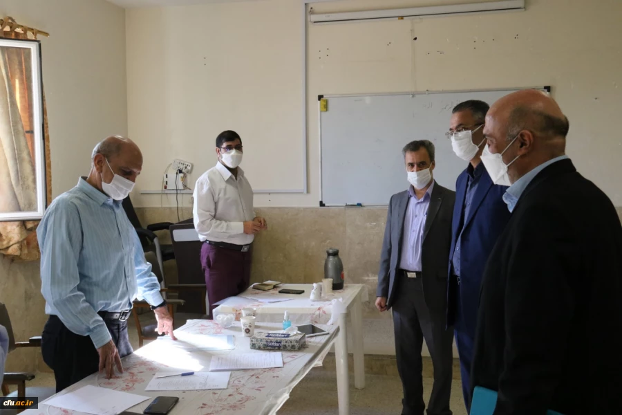 بازدید مدیر امور پردیس های استان یزد از روند برگزاری مصاحبه داوطلبان ورود به دانشگاه فرهنگیان
 2