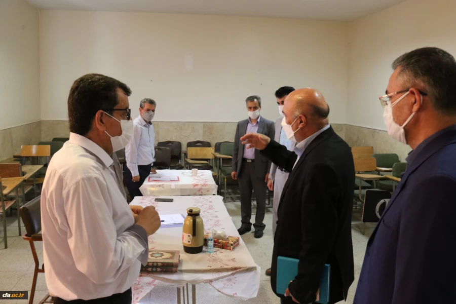 بازدید مدیر امور پردیس های استان یزد از روند برگزاری مصاحبه داوطلبان ورود به دانشگاه فرهنگیان
 3