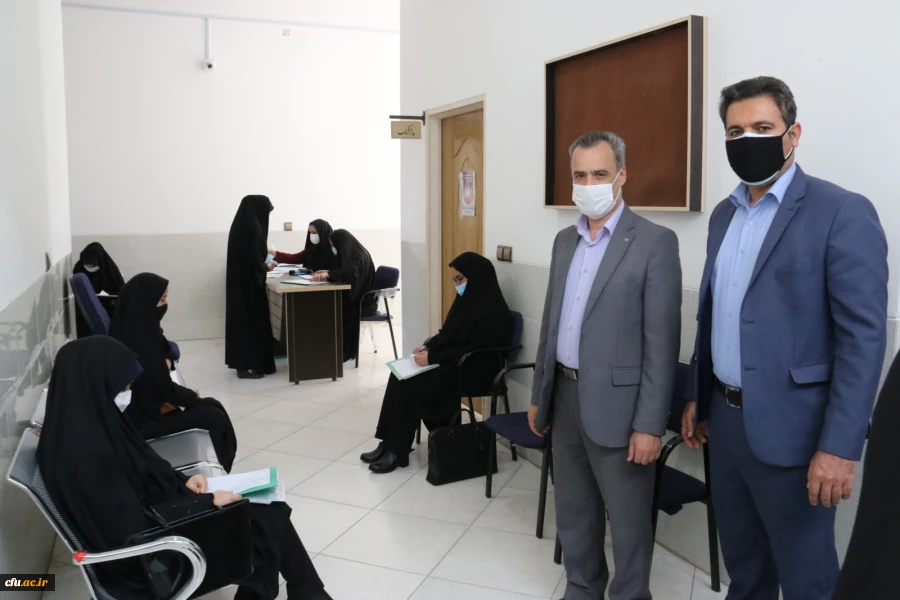بازدید مدیر امور پردیس های استان یزد از روند برگزاری مصاحبه داوطلبان ورود به دانشگاه فرهنگیان
 4