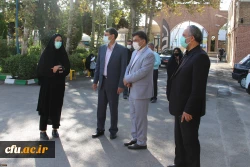 بازدید معاون فرهنگی و اجتماعی دانشگاه فرهنگیان از روند انجام مراحل مصاحبه و گزینش پذیرفته شدگان آزمون سراسری پردیس شهید هاشمی نژاد مشهد 4