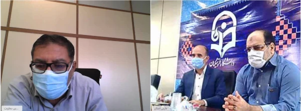 برگزاری جلسه طرح سرای مجازی کشوری به میزبانی مدیریت امور پردیس های استان سیستان و بلوچستان، فارس و آذربایجان شرقی  3
