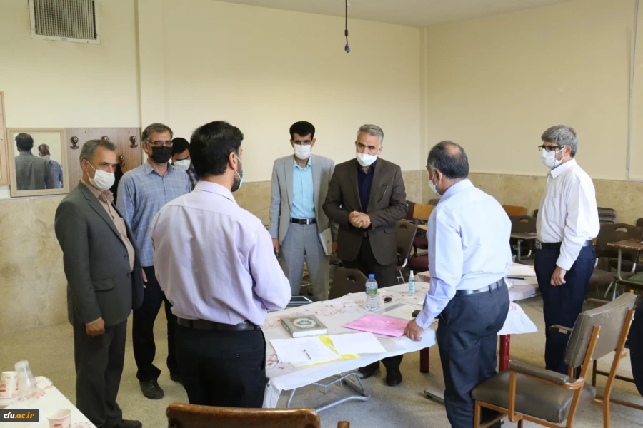 بازدید مدیر کل آموزش و پرورش استان یزد از روند برگزاری مصاحبه داوطلبان ورود به دانشگاه فرهنگیان سال 1400
 4