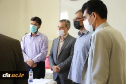 بازدید مدیر کل آموزش و پرورش استان یزد از روند برگزاری مصاحبه داوطلبان ورود به دانشگاه فرهنگیان سال 1400
 5