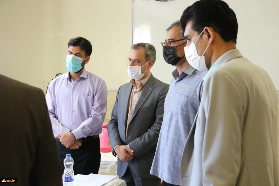 بازدید مدیر کل آموزش و پرورش استان یزد از روند برگزاری مصاحبه داوطلبان ورود به دانشگاه فرهنگیان سال 1400
 5