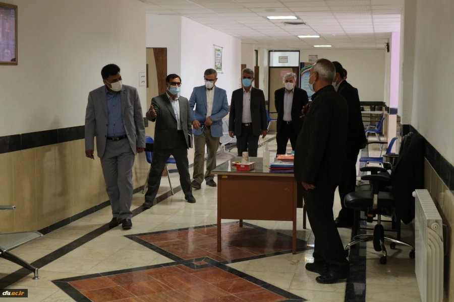 بازدید دکتر علی محمدی معاونت فرهنگی سازمان مرکزی از پردیس های خواهران و برادران استان خراسان شمالی ( در آستانه آغاز نیمسال تحصیلی جدید) 2