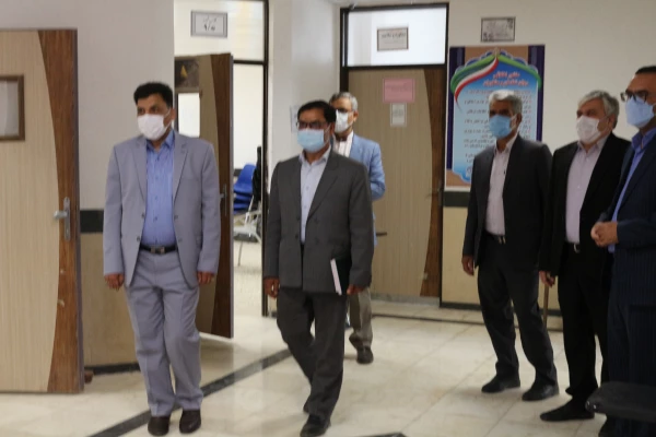 بازدید دکتر علی محمدی معاونت فرهنگی سازمان مرکزی از پردیس های خواهران و برادران استان خراسان شمالی ( در آستانه آغاز نیمسال تحصیلی جدید) 2