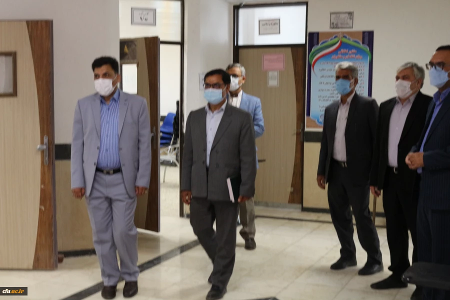 بازدید دکتر علی محمدی معاونت فرهنگی سازمان مرکزی از پردیس های خواهران و برادران استان خراسان شمالی ( در آستانه آغاز نیمسال تحصیلی جدید) 2