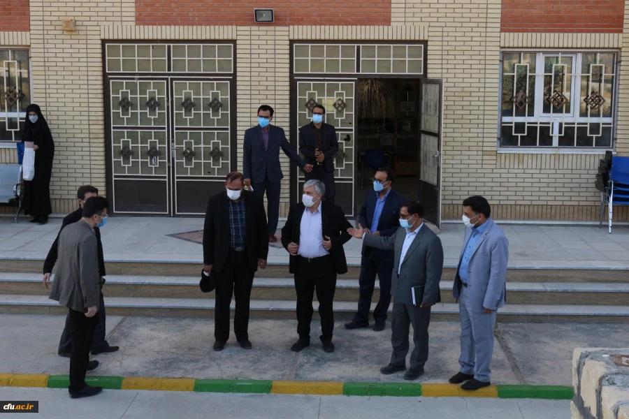 بازدید دکتر علی محمدی معاونت فرهنگی سازمان مرکزی از پردیس های خواهران و برادران استان خراسان شمالی ( در آستانه آغاز نیمسال تحصیلی جدید) 2