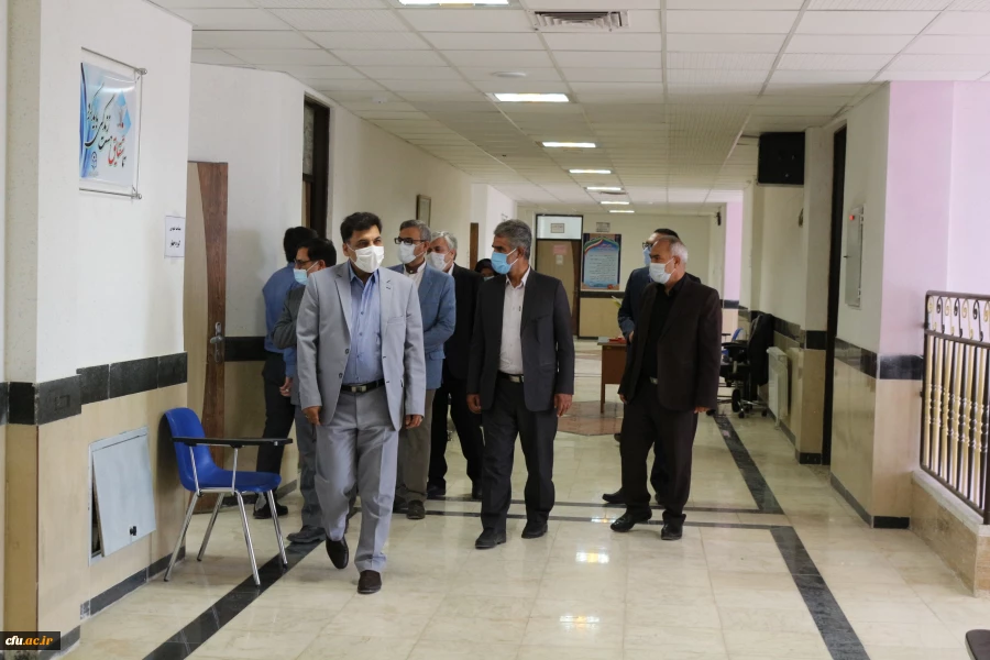 بازدید دکتر علی محمدی معاونت فرهنگی سازمان مرکزی از پردیس های خواهران و برادران استان خراسان شمالی ( در آستانه آغاز نیمسال تحصیلی جدید) 2