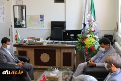 بازدید دکتر علی محمدی معاونت فرهنگی سازمان مرکزی از پردیس های خواهران و برادران استان خراسان شمالی ( در آستانه آغاز نیمسال تحصیلی جدید) 2