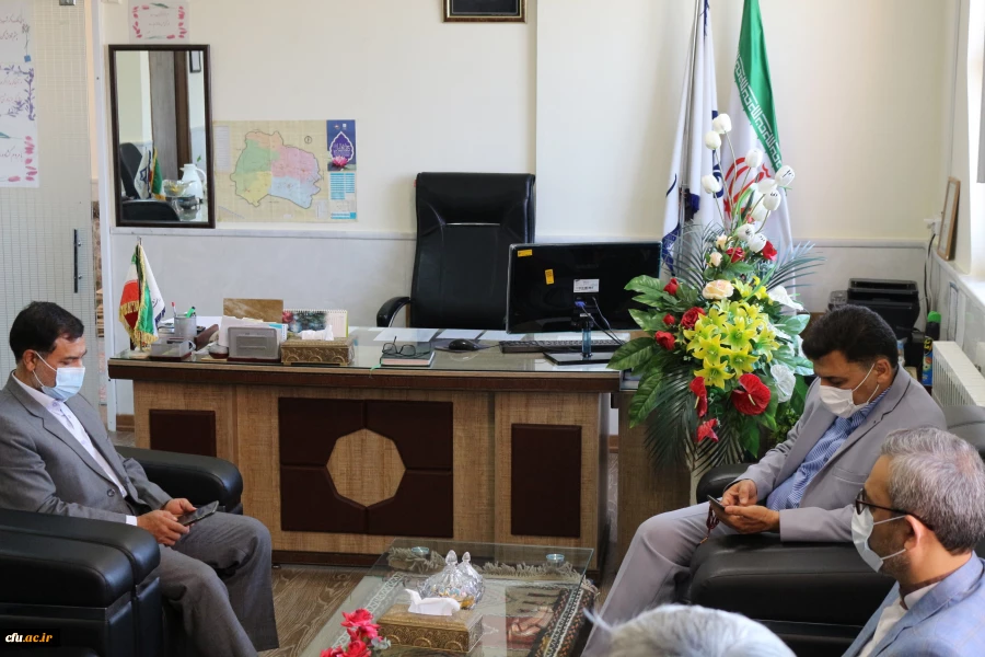 بازدید دکتر علی محمدی معاونت فرهنگی سازمان مرکزی از پردیس های خواهران و برادران استان خراسان شمالی ( در آستانه آغاز نیمسال تحصیلی جدید) 2