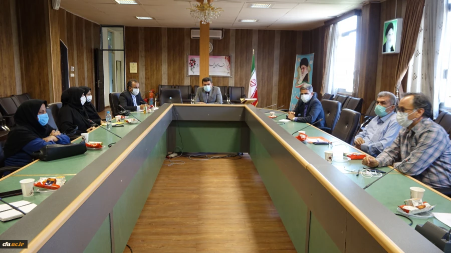 جلسه ستاد مصاحبه معرفی شدگان چند برابر ظرفیت ورود به دانشگاه فرهنگیان سال 1400 
 3