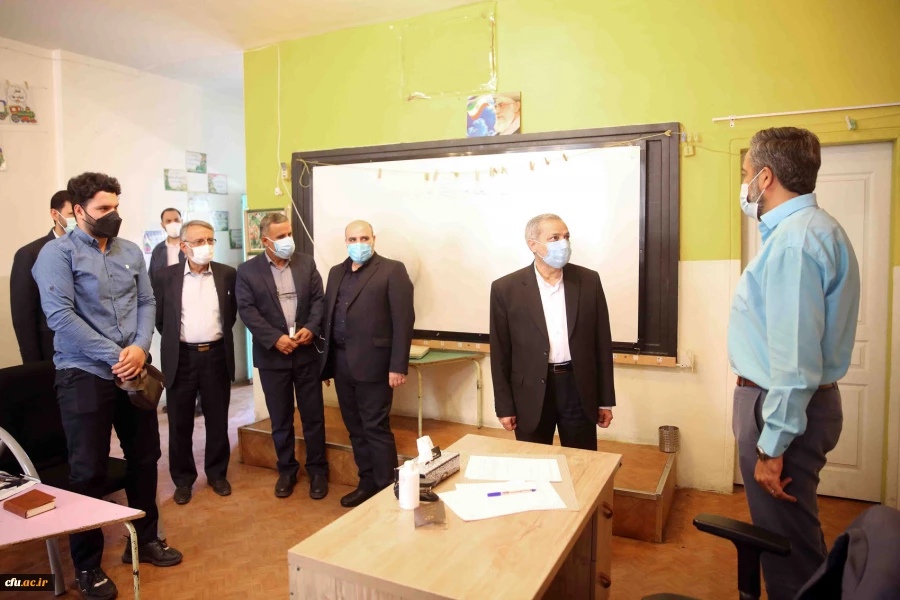 بازدید از مرکز گزینش دانشجویان جدیدالورود دانشگاه فرهنگیان  10