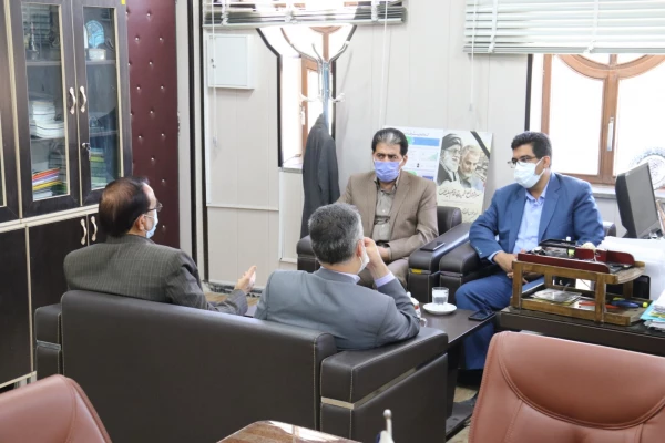 دیدار مدیر کل نوسازی، توسعه و تجهیز مدارس استان با مدیر دانشگاه فرهنگیان یزد
 4