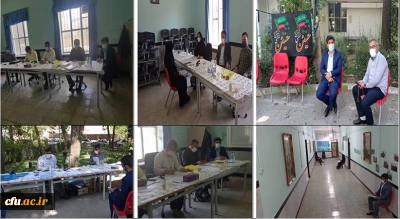 بازدید سرپرست دانشگاه فرهنگیان کهگیلویه و بویراحمد از فرایند انجام مصاحبه داوطلبان ورود به دانشگاه