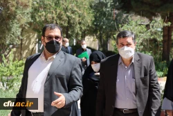 بازدید دکتر حسین خنیفرریاست دانشگاه فرهنگیان از فرآیند اجرای مصاحبه پذیرفته شدگان چند برابر ظرفیت استان قم 3