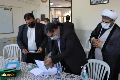 بازدید دکتر حسین خنیفر رئیس دانشگاه فرهنگیان از فرآیند اجرای مصاحبه پذیرفته شدگان چند برابر ظرفیت استان قم