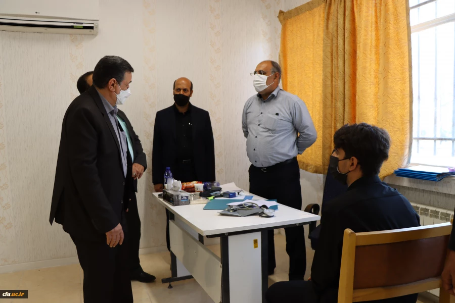 بازدید ریاست دانشگاه