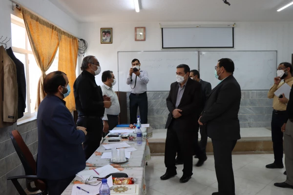 بازدید ریاست دانشگاه