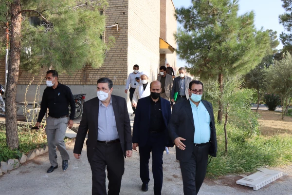 بازدید ریاست دانشگاه