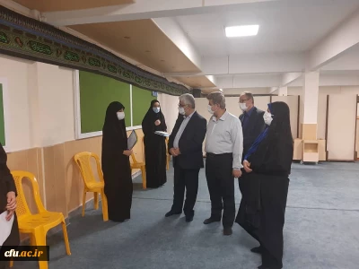  بازدید مدیر کل آموزش و پرورش گیلان از روند مصاحبه پذیرفته شدگان چند برابر ظرفیت متقاضی ورود به دانشگاه فرهنگیان گیلان