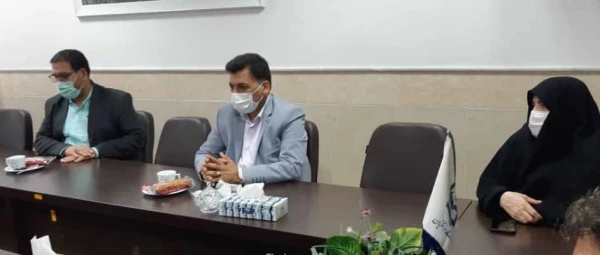 بازدید دکتر علی محمدی معاونت فرهنگی و اجتماعی دانشگاه از مراحل فیلمبرداری و تولید محتوای آموزشی  اربعین مجازی دانشگاه فرهنگیان به میزبانی استان قم 8