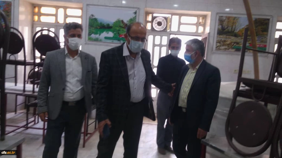 دکتر سمیعی معاونت آموزشی و تحصیلات تکمیلی دانشگاه فرهنگیان، از واحد دانشگاهی شهید بهشتی گنبد بازدید به عمل آورد. 5