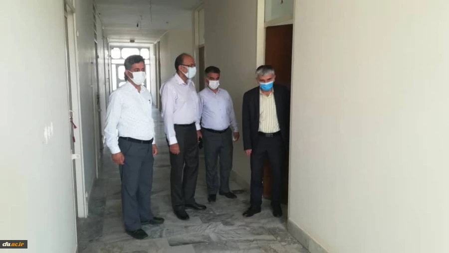 دکتر سمیعی معاونت آموزشی و تحصیلات تکمیلی دانشگاه فرهنگیان، از واحد دانشگاهی شهید بهشتی گنبد بازدید به عمل آورد. 8