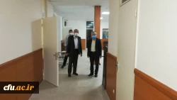 بازدید دکتر سمیعی معاونت آموزش و تحصیلات تکمیلی دانشگاه فرهنگیان ، از پردیس آیت الله خامنه ای گرگان 3