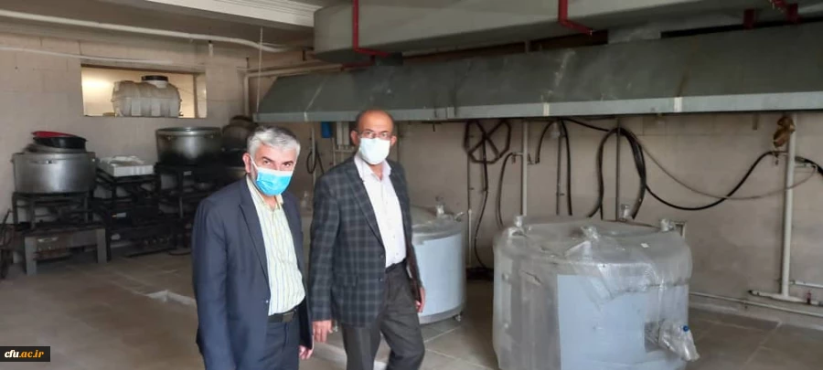 بازدید دکتر سمیعی معاونت آموزش و تحصیلات تکمیلی دانشگاه فرهنگیان ، از پردیس آیت الله خامنه ای گرگان 4