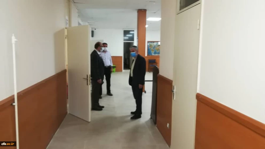 بازدید دکتر سمیعی معاونت آموزش و تحصیلات تکمیلی دانشگاه فرهنگیان ، از پردیس آیت الله خامنه ای گرگان 5