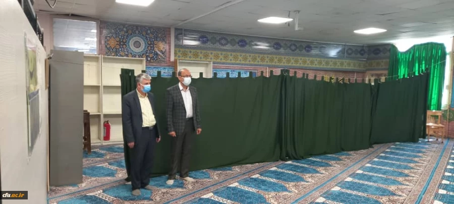 بازدید دکتر سمیعی معاونت آموزش و تحصیلات تکمیلی دانشگاه فرهنگیان ، از پردیس آیت الله خامنه ای گرگان 6