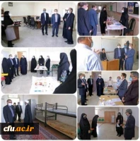 بازدید نماینده مردم شهرستان های سمنان ،سرخه  و مهدیشهر در مجلس شورای اسلامی از پردیس های دانشگاه فرهنگیان سمنان 2