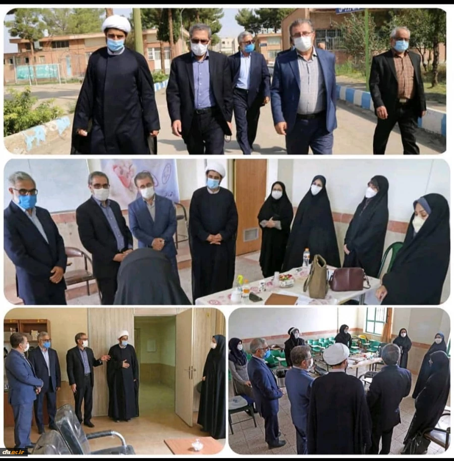 بازدید نماینده مردم شهرستان های سمنان ،سرخه  و مهدیشهر در مجلس شورای اسلامی از پردیس های دانشگاه فرهنگیان سمنان 3