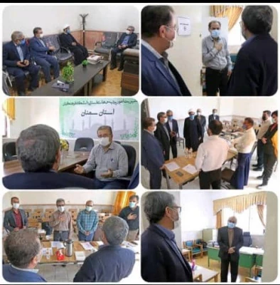 بازدید نماینده مردم شهرستان های سمنان ،سرخه  و مهدیشهر در مجلس شورای اسلامی از پردیس های دانشگاه فرهنگیان سمنان 4