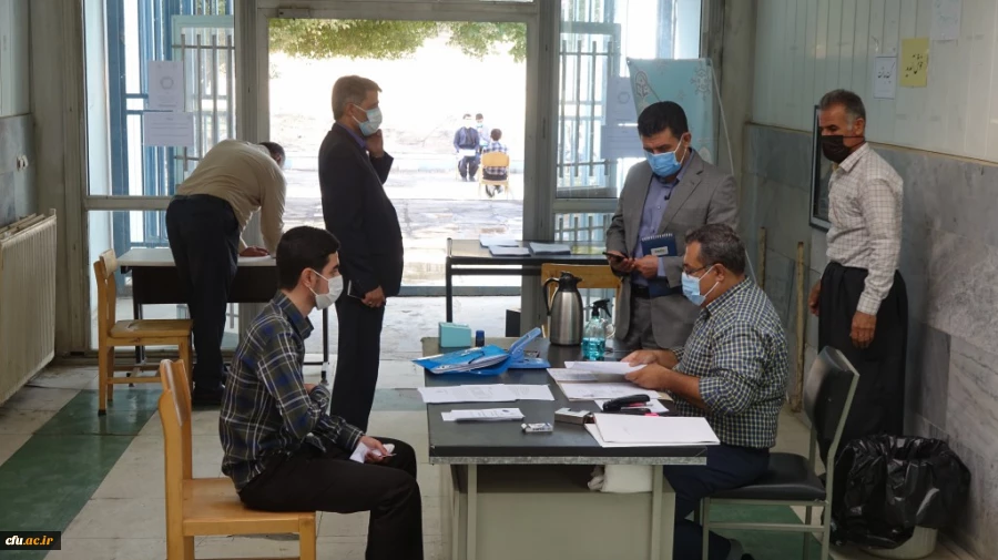 بازدید معاون هماهنگی امور پردیس های دانشگاه فرهنگیان کردستان از روند مصاحبه معرفی شدگان چند برابر ظرفیت
 2