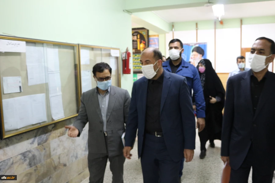 بازید استاندار خراسان شمالی از دانشگاه فرهنگیان خراسان شمالی  5