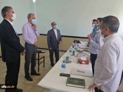 
بازدید مسئولان دانشگاه فرهنگیان استان ایلام از فرایند انجام مصاحبه داوطلبان ورود به دانشگاه