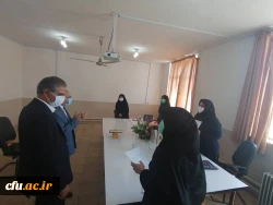 بازدید مسئولین دانشگاه فرهنگیان استان ایلام از محل انجام مصاحبه 