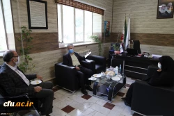 بازدید دکتر سمیعی معاونت آموزش و تحصیلات تکمیلی دانشگاه فرهنگیان از مدیریت امور پردیس هاس استان گلستان 2