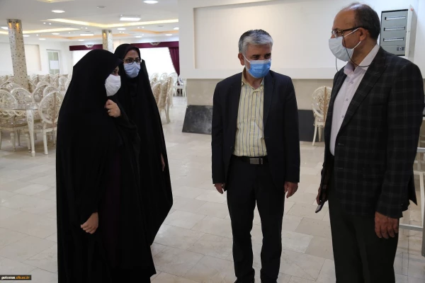 بازدید دکتر سمیعی معاونت آموزش و تحصیلات تکمیلی دانشگاه فرهنگیان از مدیریت امور پردیس هاس استان گلستان 3