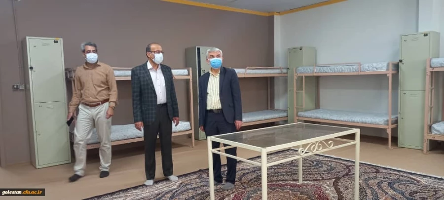 بازدید دکتر سمیعی معاونت آموزش و تحصیلات تکمیلی دانشگاه فرهنگیان از مدیریت امور پردیس هاس استان گلستان 4