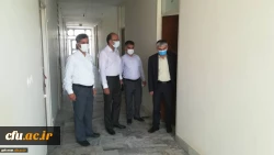 بازدید دکتر سمیعی معاونت آموزش و تحصیلات تکمیلی دانشگاه فرهنگیان از مدیریت امور پردیس هاس استان گلستان 6