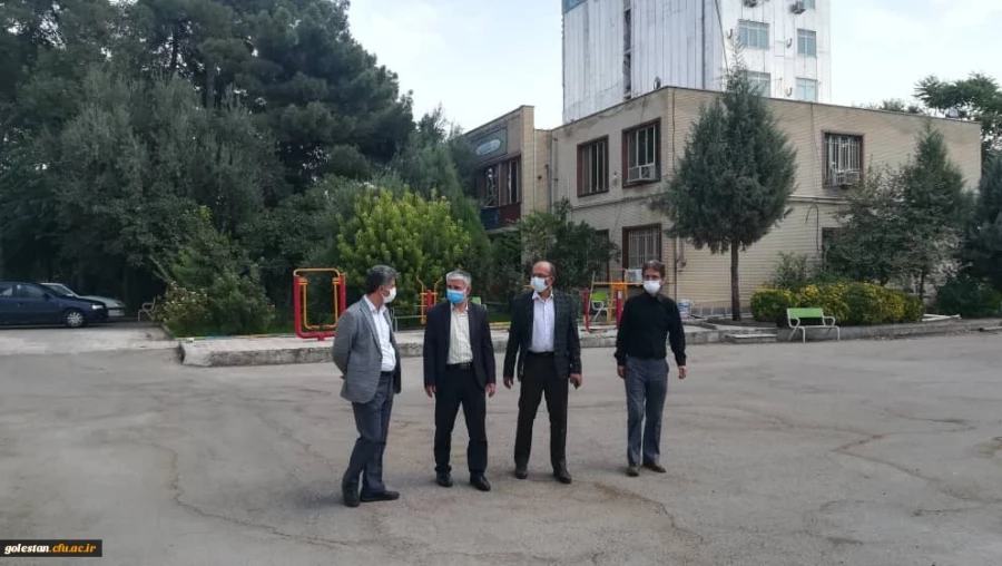 بازدید دکتر سمیعی معاونت آموزش و تحصیلات تکمیلی دانشگاه فرهنگیان از مدیریت امور پردیس هاس استان گلستان 7
