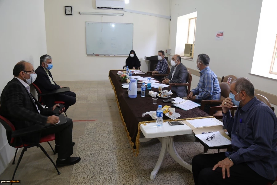 بازدید دکتر سمیعی معاونت آموزش و تحصیلات تکمیلی دانشگاه فرهنگیان از مدیریت امور پردیس هاس استان گلستان 8