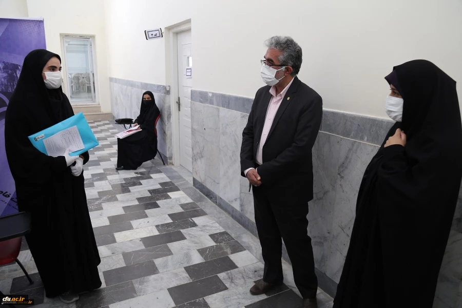 بازدید از روند مصاحبه پذیرفته شدگان چند برابر ظرفیت دانشگاه فرهنگیان استان گلستان
 2