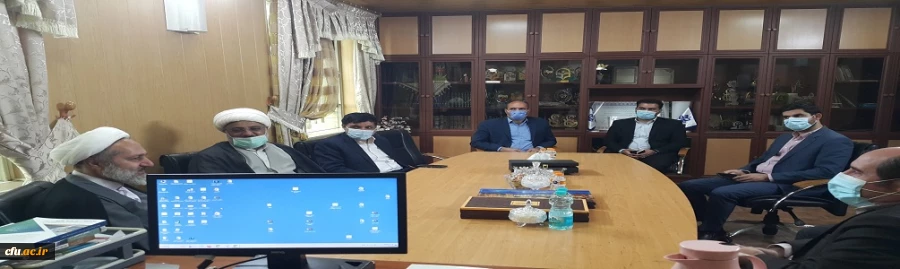 بازدید حجت الاسلام و المسلمین حاج آقا تقوی از پردیس های استان البرز
 2