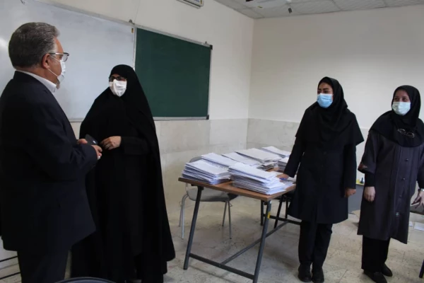 بازدید از مراحل مصاحبه و گزینش پذیرفته شدگان دانشگاه  فرهنگیان در آخرین روز پایانی 5